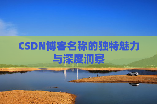 CSDN博客名称的独特魅力与深度洞察